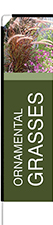 Ornamental Grass Feather Flag - Rectangle