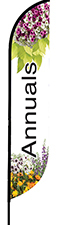 Annuals Feather Flag - Convex
