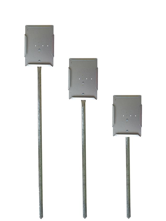 COLMET Stake Sign Holder with 5x7 Faceplate