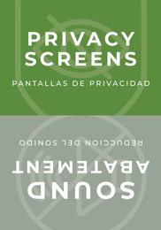 Sign Topper: Privacy Screens / Sound Abatement
